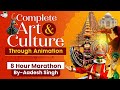 Complete Art Culture In 8 Hours Through Animation By Aadesh Singh StudyIQ UPSC IAS