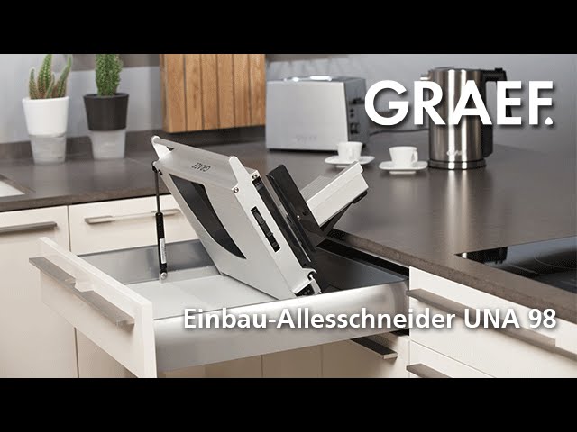 Video Teaser für Graef Einbau Allesschneider UNA 98