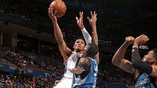 Russell Westbrook - Oklahoma City Thunder - Karl-Anthony Towns - Minnesota Timberwolves