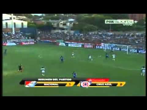 Nacional de Asunción 1 - 2 Cruz Azul Copa Libertadores 2012