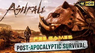 [4K HDR] Ashfall - Trailer (60FPS) Epic Post-Apocalyptic Game | PS5, PC & XBOX