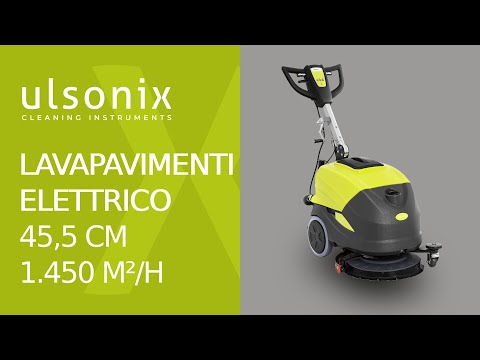 Video - Lavapavimenti industriale - 45,5 cm - 1450 m²/h