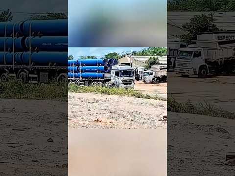 As tubulações da adutora de Negreiros continuam chegando em Parnamirim/PE 😃🏗️🚰💧 #avanço
