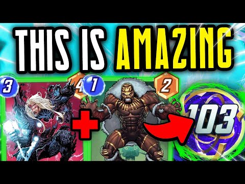 This deck is CRACKED now! M'baku is my Hero! - Marvel Snap