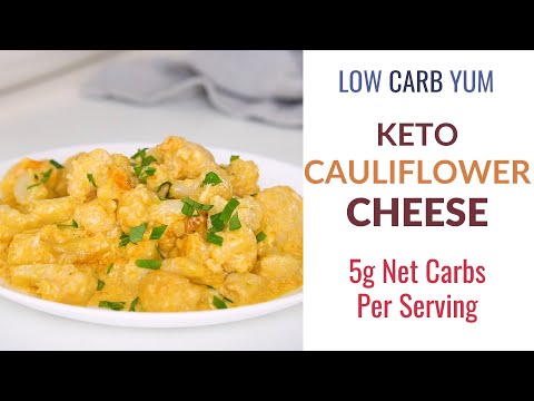 Keto Cauliflower Mac and Cheese