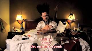 wayne static- assassins of youth (Lyric video)