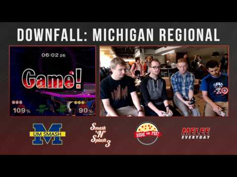 Downfall - Ginger & Beach vs. Dirtboy & Crip - SSBM - Doubles WR2