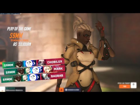 S9MM is DOMINATING AS SOJOURN! POTG! [ OVERWATCH 2 TOP 500 SEASON 5 ]