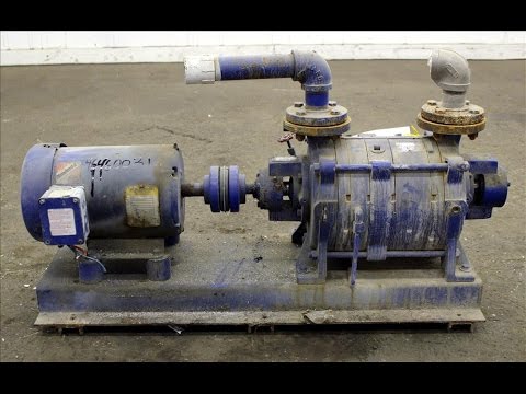 Used- Kinney Liquid Ring Vacuum Pump - stock # 46460031