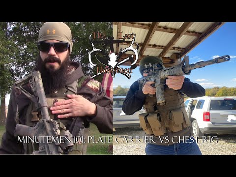 Minutemen 101 Plate Carrier vs Chest Rig