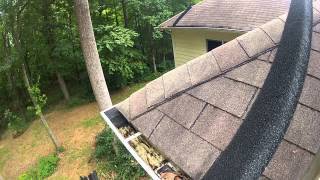 preview picture of video 'Gutter Guard Install Leaf Guard install'