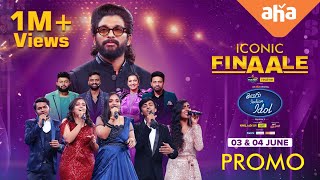 Telugu Indian Idol 2 | FINAALE Promo | ICONIC FINAALE | Allu Arjun, Thaman, Geetha, Karthik