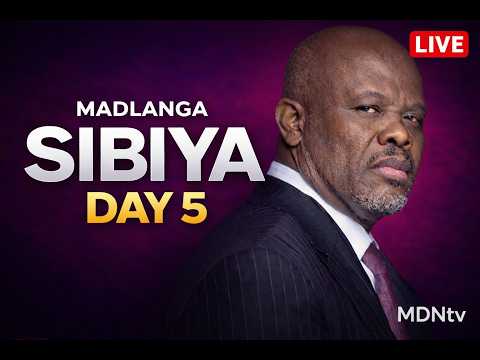 SHADRACK SIBIYA GRILLED | MADLANGA COMMISSION DAY 5 LIVE