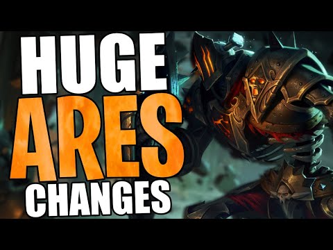 Ares has HUGE CHANGES in Smite Patch 10.9! HOW GOOD IS HE?!