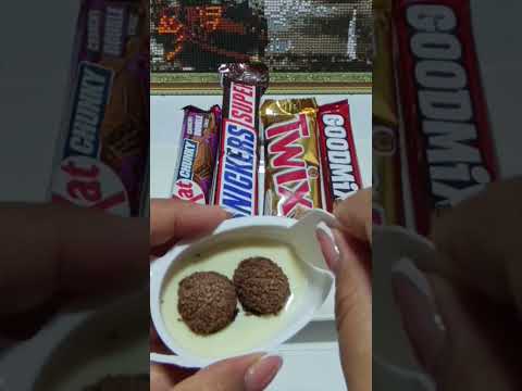 ✨ ASMR ✨Kinder Joy Unboxing #chocolate #jibbitz #yoshi #supermario #asmrvideosmakeup #filling