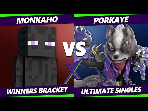 S@X 437 - Monkaho (Steve) Vs. Porkaye (Wolf) Smash Ultimate - SSBU