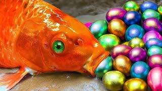 (NEW) Video Full Carp, Koi Fish, Catfish, Crab, Eel, Egg | Fish Videos❤️ Stop Motion Funny ASMR  #2
