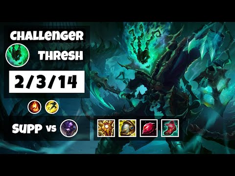 Thresh vs Alistar KOREAN Challenger SUPPORT (2/3/14) - v11.8