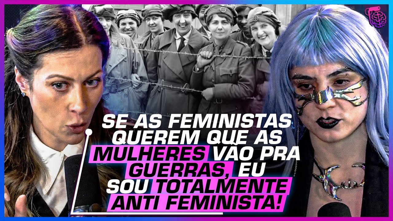 DEBATE ESQUENTA entre FEMINISTA e ANTI FEMINISTA - PIETRA BERTOLAZZI E SELVA VAROTTO