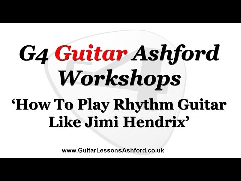 How To Play Rhythm Guitar Like Jimi Hendrix