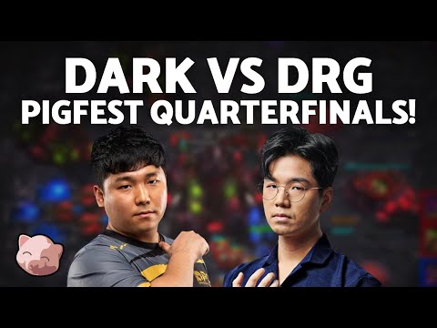 DARK vs DRG: Chaotic ZvZ Quarterfinals | PiGFest (Bo5) - StarCraft 2