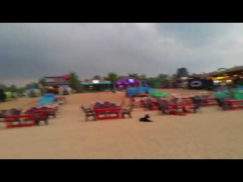 Afshan khan in Goa Baga beach