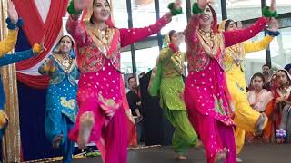 PUNJABI FOLK DANCE ACADMY BHANGRA DEWALI MELA EDMONTON 2