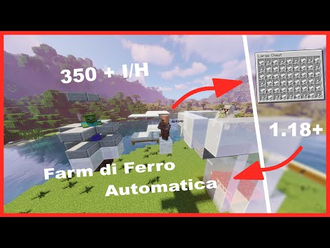 Come Costruire una Farm di Ferro Automatica - Minecraft Tutorial 1.18