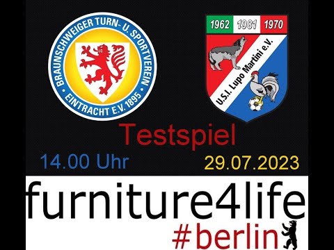 29.07.2023, Testspiel, U23 Eintracht Braunschweig - USI Lupo-Martini Wolfsburg 1:1 (0:1)