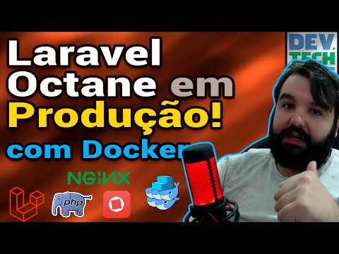 Laravel Octane Swoole em Produção com Docker, Docker Swarm, Nginx, Supervisord e PHP 8.2