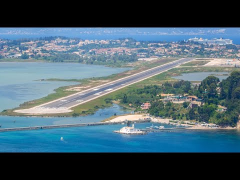 Corfu, the best landig, i ever seen