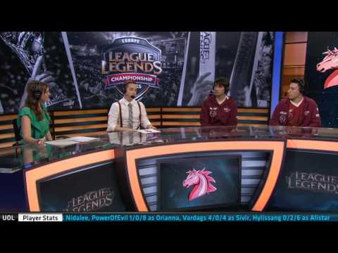 PowerOfEvil and Hylissang Interview - W4D2 EU LCS Summer 2015 - League of Legends