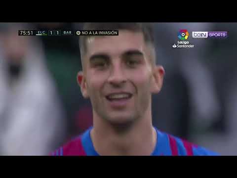 Elche vs Fc Barcelona results at Estadio Manuel Martínez Valero 6/3/2022; #fcbarcelona #elche
