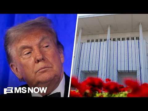 What prevents Trump from knocking down the Kennedy Center like the White House East Wing?