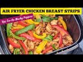 SIMPLE AIR FRYER CHICKEN BREAST WITH PEPPERS RECIPE AIR FRIED DINNER RECIPES