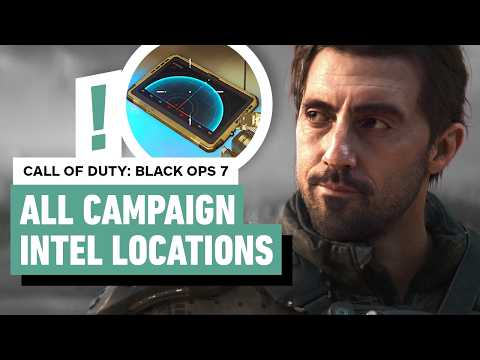 Call of Duty: Black Ops 7 - All Campaign Intel Locations | Every Collectible