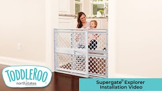 Supergate Explorer Installation Video Toddleroo by North States