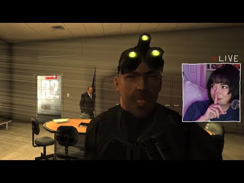 (LIVE) three eyed big ol man | splinter cell (2002)