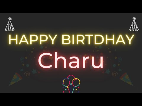 Happy Birthday to Charu - Birthday Wish From Birthday Bash