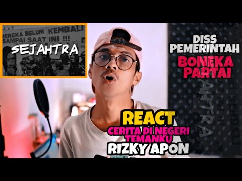 Rizky Apon - Cerita Di Negeri Temanku | REACTION | LABRAK PEMERINTAH❗