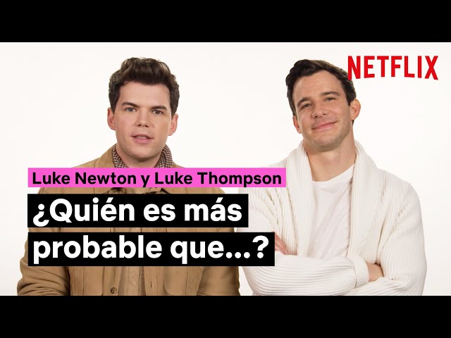 Vídeo relacionado con Jonathan Bailey and Luke Newton (Duo 1) Mini Recortable de Famoso