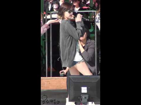 [Fancam] 11.05.14 Taeyeon SNSD - Gee rehearsal