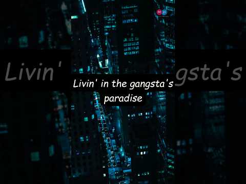 Gangsta’s Paradise - Coolio and Kylian Mash #shorts #song #lyrics #reels #status #gangsta #gangster