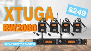 Video thumbnail for Budget Wireless In Ear Monitor System?XTUGA RW2080 is here! by Sunday213