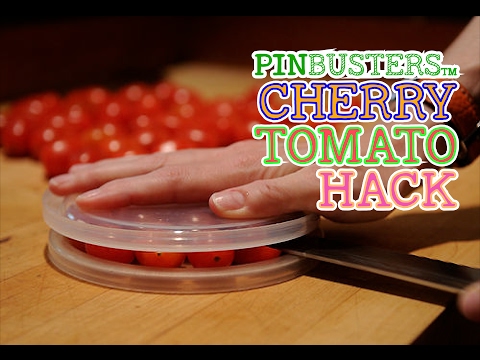 Cut Cherry Tomatoes Lightning Fast // DOES THS REALLY WORK?