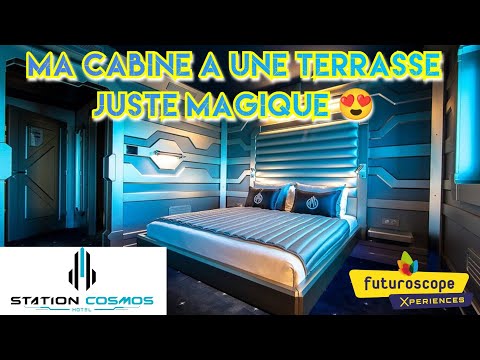 STATION COSMOS AU FUTUROSCOPE- JE PROFITE D'UNE TERRASSE DANS MA CHAMBRE