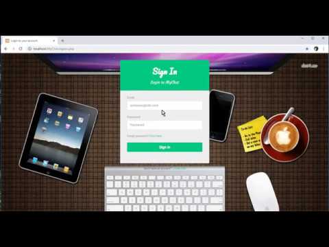 Php Chat Application Tutorial 03 Designing SignUp Page Php MySql Chat Application