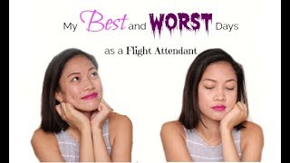 CONFESSIONS of a Flight Attendant | My BEST and WORST DAYS Flying Experience by Misskaykrizz