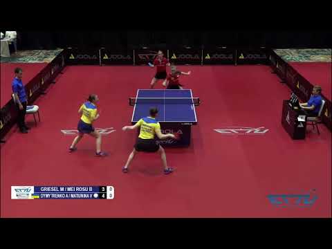Griesel (GER)/Mei Rosu (ROU) vs Dymytrenko/Matiunina (UKR) | Final | 2023 European U21 Championships