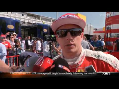 F1 2016 Spain - Raikkonen post race interview